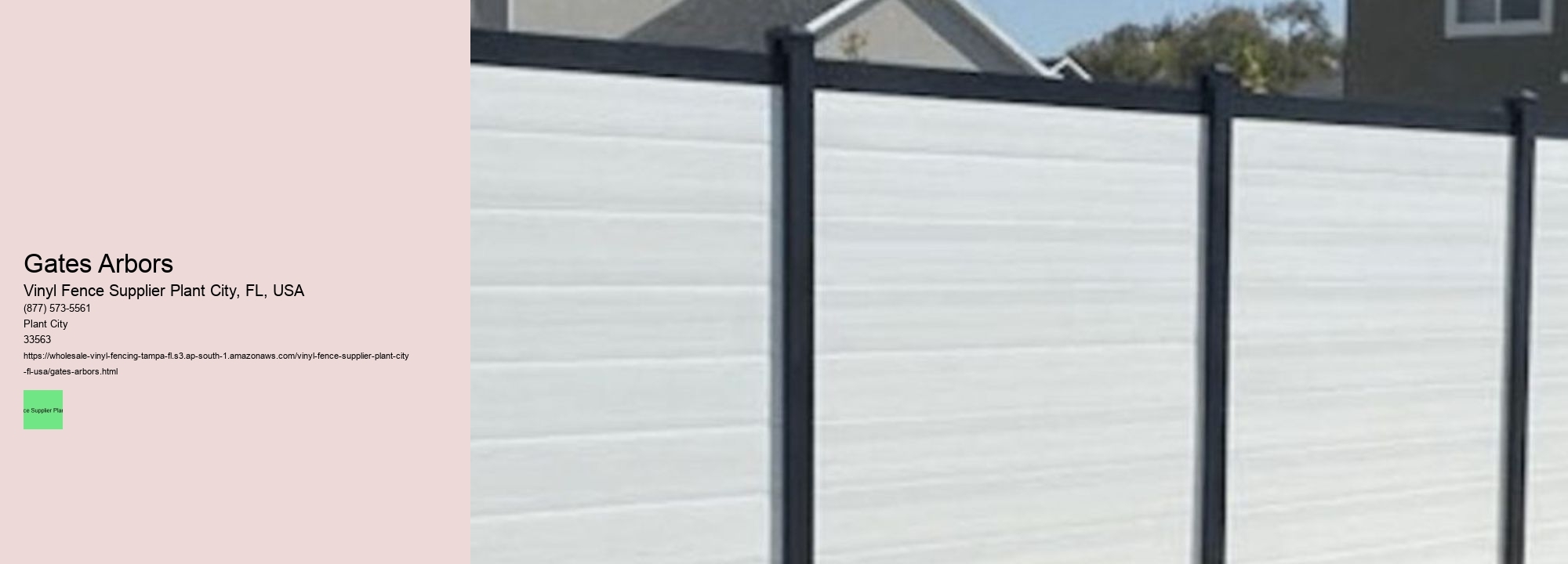 Gates Arbors